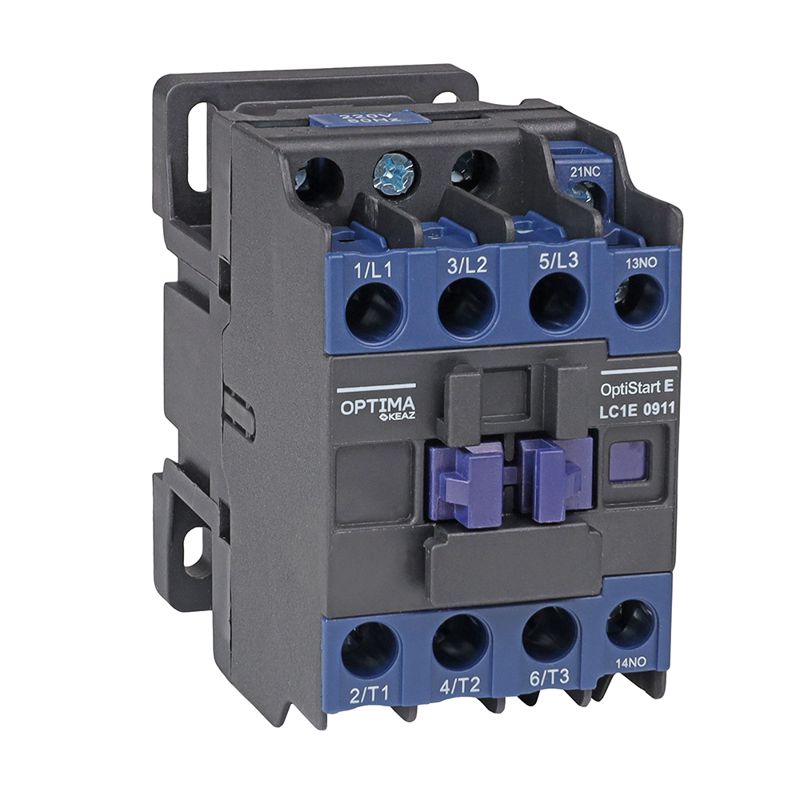 Контактор OptiStart E LC1E18Q5-18A 380В AC 1НО+1НЗ РЕГ КЭАЗ 392967