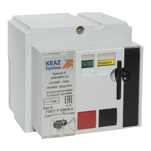 Привод двигательный OptiMat D100 D160 D250-220DC У3 КЭАЗ 260101