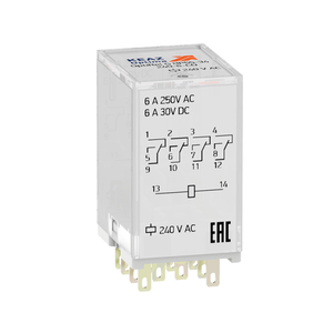 Реле промежуточное OptiRel G RP55-14-12D-6-CO КЭАЗ 281059
