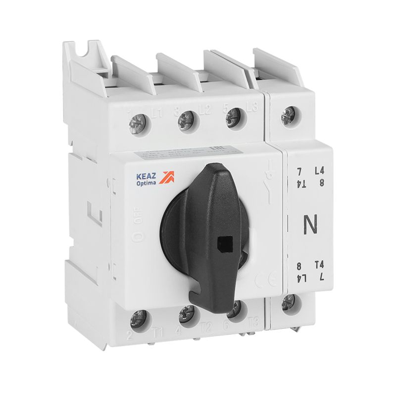 Выключатель-разъединитель 4п 100А OptiSwitch DI-100-4 КЭАЗ 332076