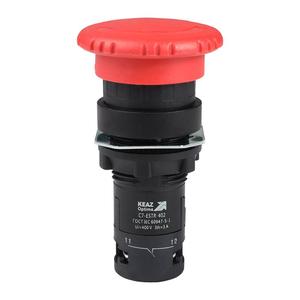 Кнопка аварийного останова OptiSignal Compact D22 С7-ESTR-402 красн. 2НЗ XB7ES544P КЭАЗ 362130