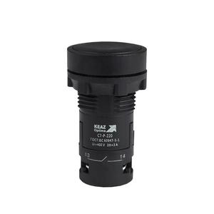 Кнопка OptiSignal Compact D22 С7-P-202 черн. 2НЗ XB7NA24 КЭАЗ 362037