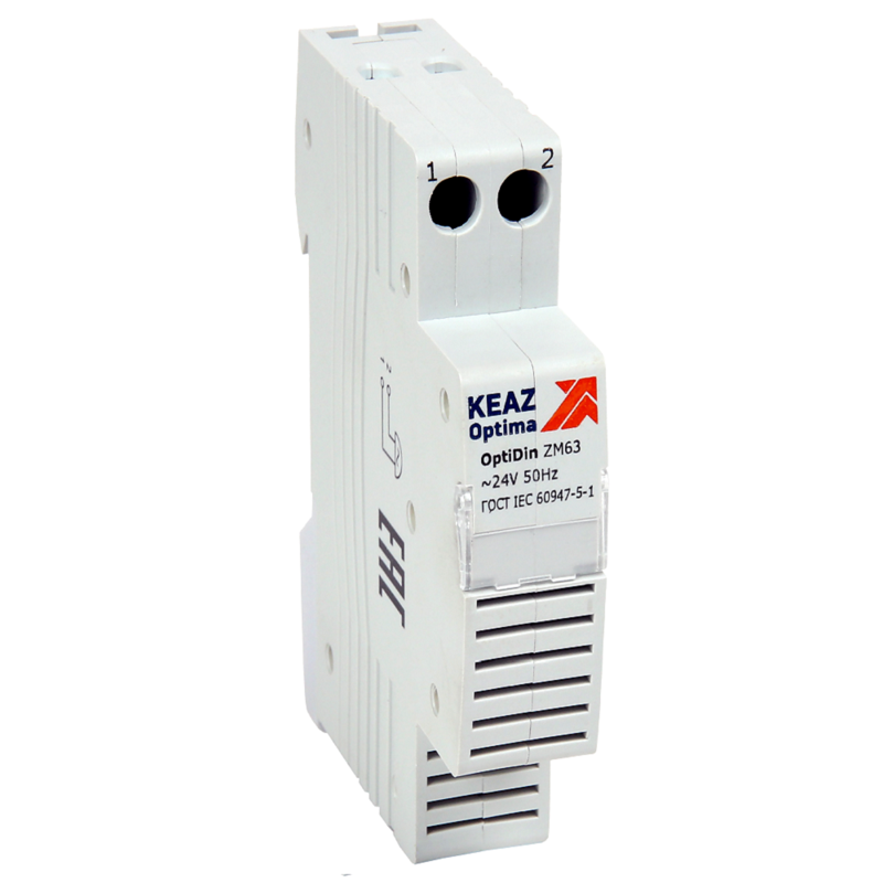 Звонок электрич. мод. OptiDin ZM63 24AC УХЛ3 КЭАЗ 138629