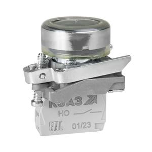 Кнопка КМЕ4210мС-черный-1но+0нз-цилиндр-IP65 КЭАЗ 284284