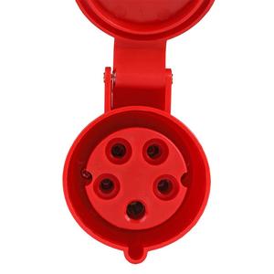 Розетка кабельная 225 32А 380AC 3P+PE+N 6ч IP44 КЭАЗ 222753