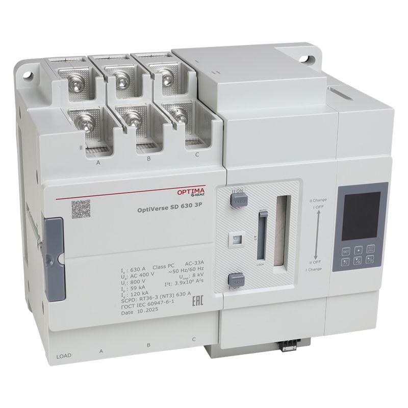 Устройство автоматического ввода резерва 3п OptiVerse SD 630 3P КЭАЗ 389120