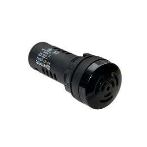 Зуммер без подсветки, 80дБ, черный, 24V AС/DC, IP65, пластик
