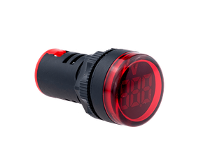 Индикатор напряжения, 5-60V DC, красный