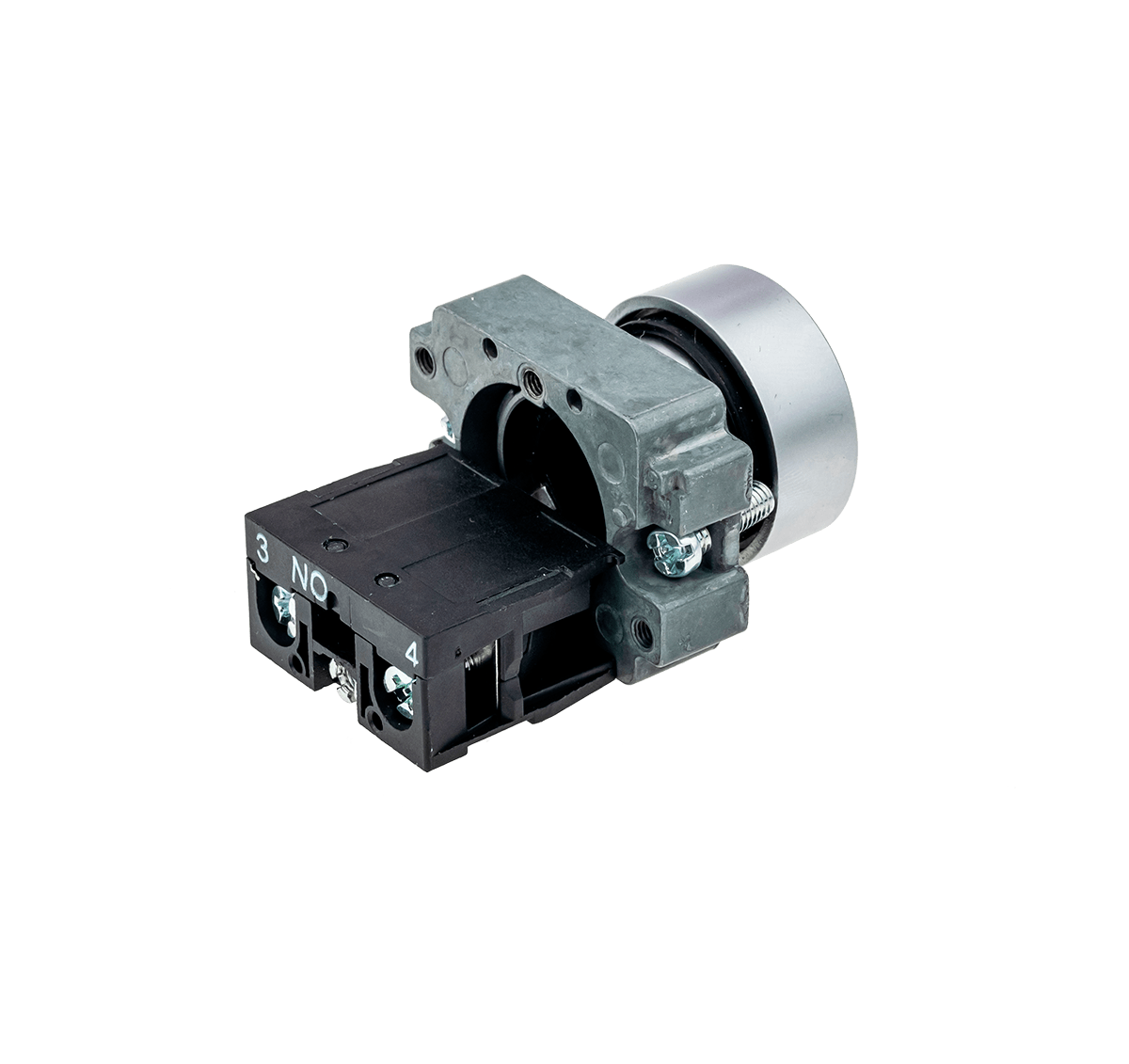 Кнопка плоская "стрелка вверх", 1NO, металл