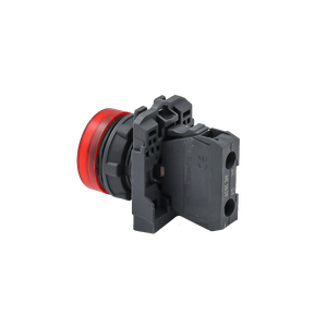 Лампа сигнальная красная, 24V AС/DC, IP65, пластик