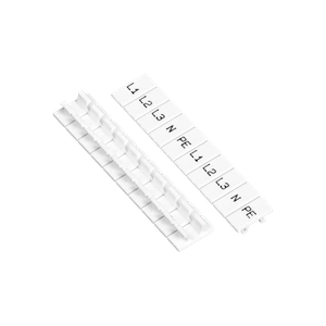 Маркировка клеммного ряда, ширина 5 мм (символы L1, L2, L3, N, PE) (уп. 100 шт.)