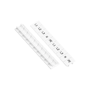 Маркировка клеммного ряда, ширина 6 мм (символы L1, L2, L3, N, PE) (уп. 100 шт.)