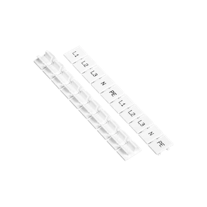 Маркировка клеммного ряда, ширина 8 мм (символы L1, L2, L3, N, PE) (уп. 100 шт.)