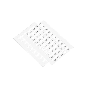 Маркировка пружинных клемм 6, 10, 16 мм², (L1, L2, L3, N, PE) (уп. 100 шт.)