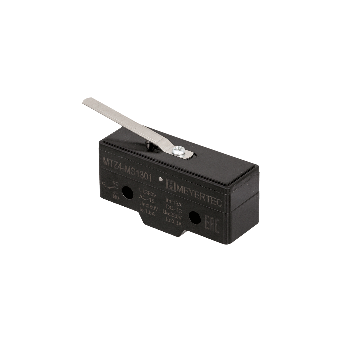Мини-выключатель концевой, IP40, рычаг обратный