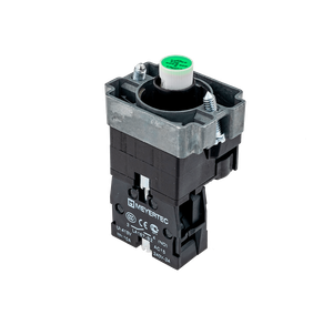 Основание с подсветкой 1NO зеленый 220V, металл