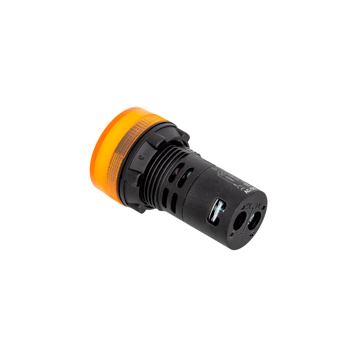 Сигнальная LED лампа, желтый, 24V AC/DC IP65