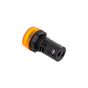 Сигнальная LED лампа, желтый, 24V AC/DC IP65