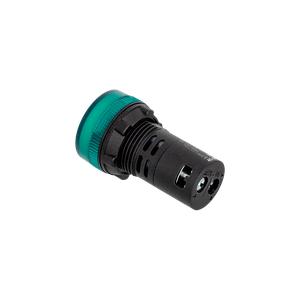 Сигнальная LED лампа, зеленый, 110V AC/DC IP65