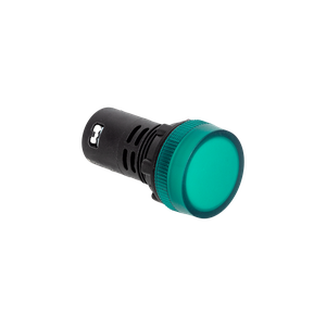 Сигнальная LED лампа, зеленый, 24V AC/DC IP65