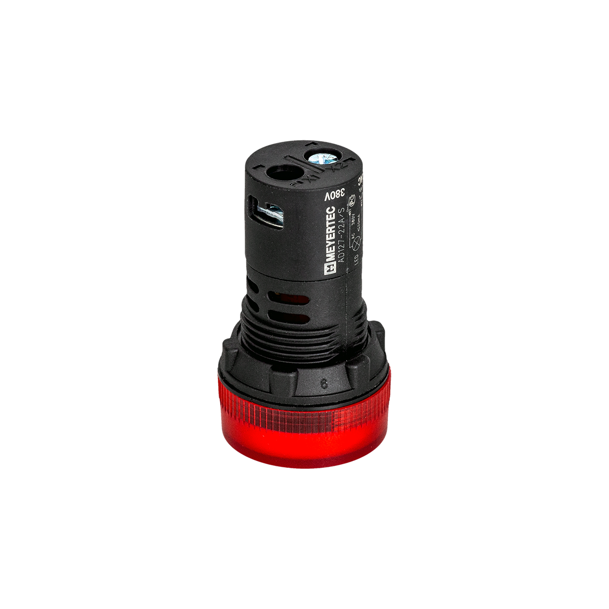 Сигнальная LED лампа, красный, 380V AC IP65