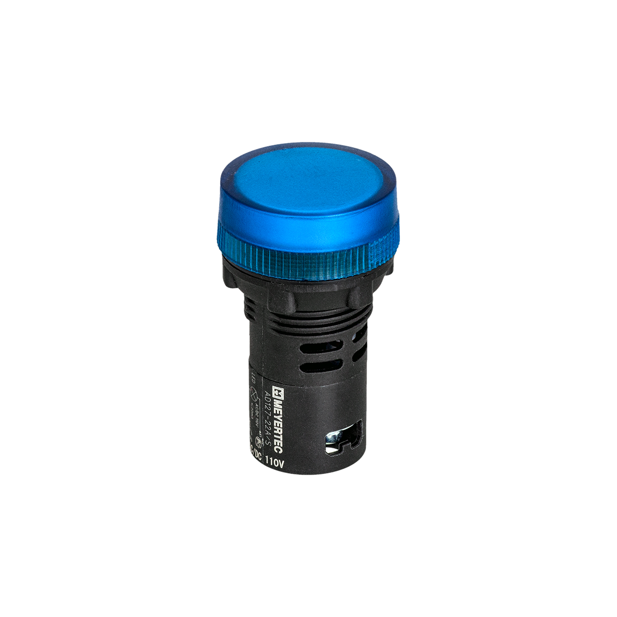Сигнальная LED лампа, синий, 110V AC/DC IP65