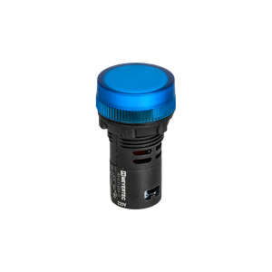 Сигнальная LED лампа, синий, 220V AC IP65