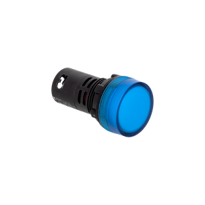 Сигнальная LED лампа, синий, 380V AC IP65