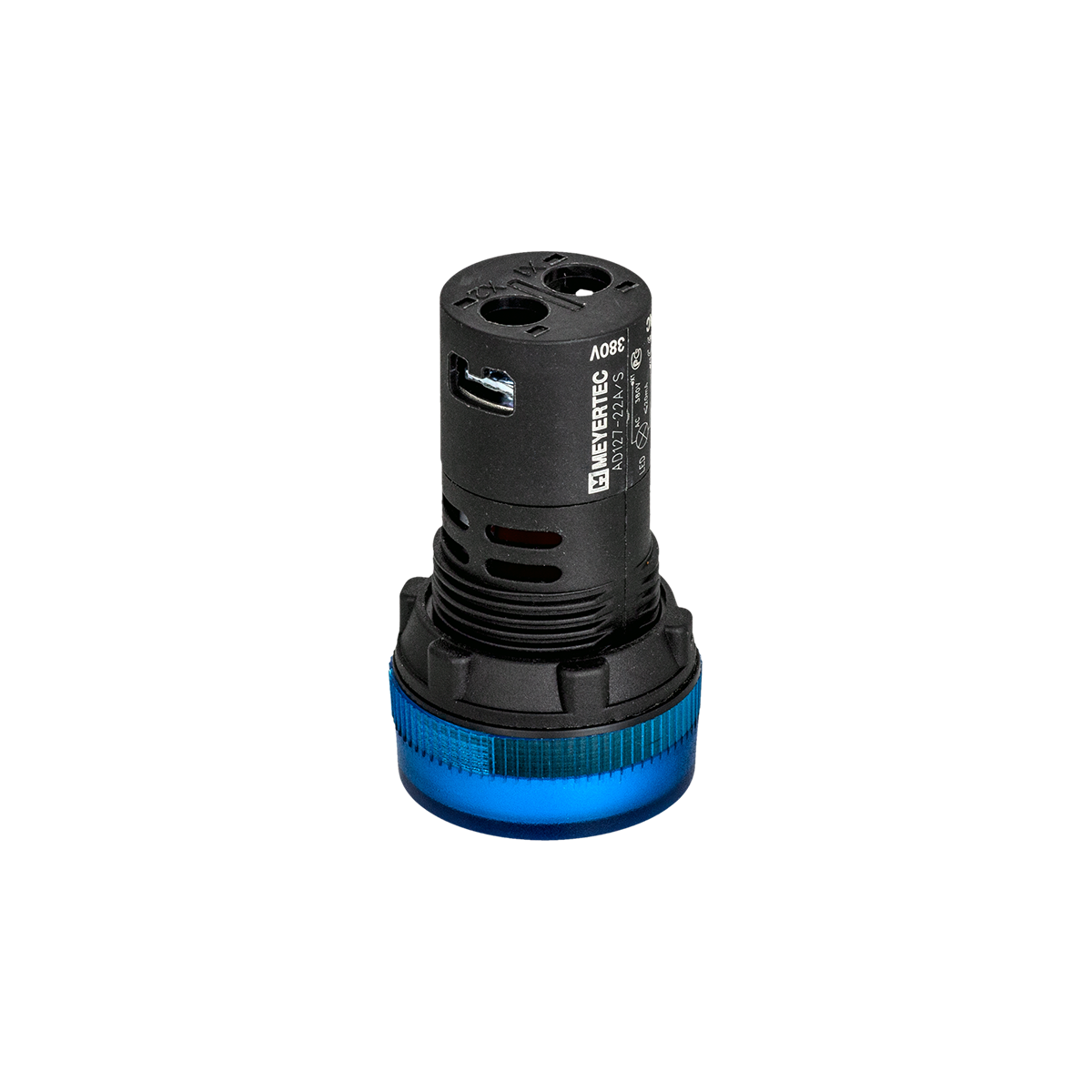 Сигнальная LED лампа, синий, 380V AC IP65