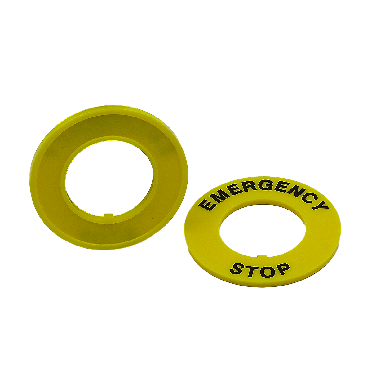 Табличка "Emergency Stop", размер 40 мм (2 шт. в комплекте)