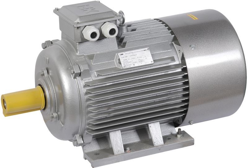 Электродвигатель АИР DRIVE 3ф 200L2 380/660В 45кВт 3000об/мин 1081 IEK DRV200-L2-045-0-3010