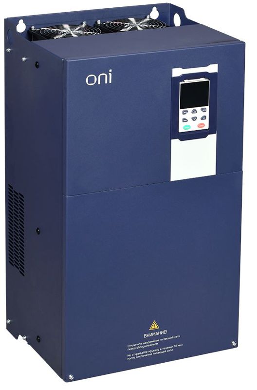 Преобразователь частоты K750 380В 3Ф 75-90кВт 150-176А ONI K750-33-7590M