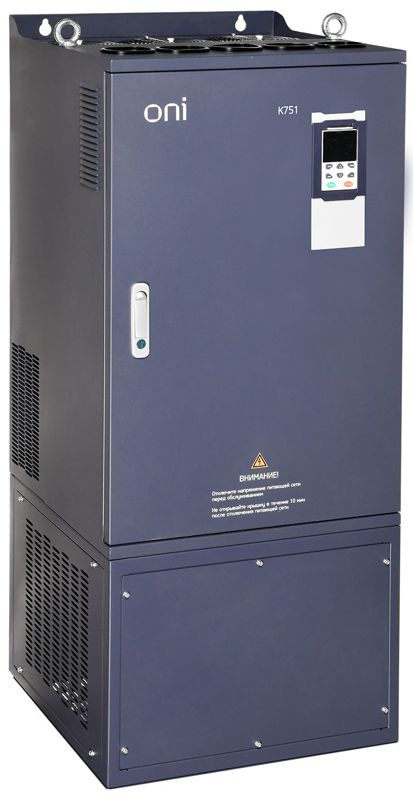 Преобразователь частоты K751 380В 3Ф 280-315кВт 520-585А ONI K751-33-280315RM