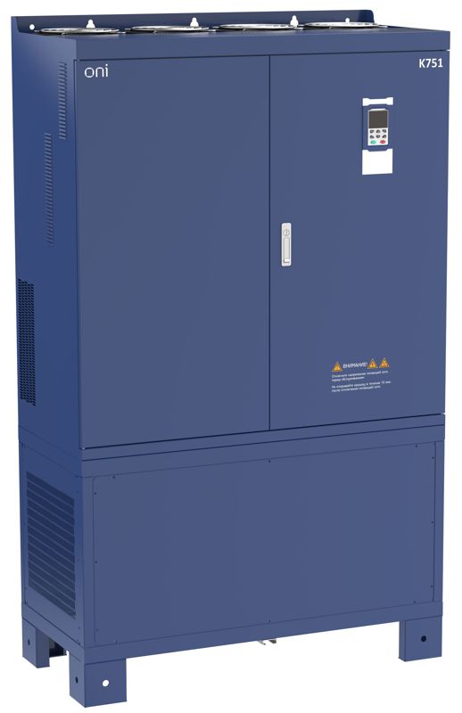 Преобразователь частоты K751 380В 3Ф 710кВт 1260А ONI K751-33-710RM