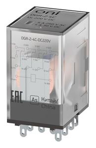 Реле общего назначения OGR-2 4C 220В DC ONI OGR-2-4C-DC220V