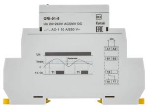Реле тока ORI 0.5-5А 24-240В AC/24В DC IEK ORI-01-5