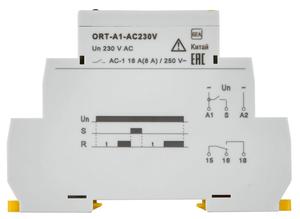 Реле задержки включения ORT 1 контакт 230В AC IEK ORT-A1-AC230V