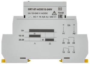 Реле пуска звезда-треугольник ORT 12-230В AC/DC IEK ORT-ST-ACDC12-240V
