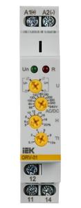 Реле напряжения ORV 1ф 110-240В AC/DC IEK ORV-01-AD110-240