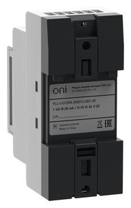 Модуль входов выходов ПЛК 410 1 UO (0-20мА/0-10В) 24В DC ONI PLC-410-EMA-00001U-0DC-00