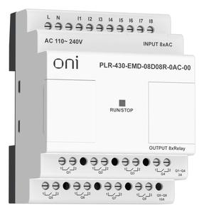 Модуль расширения входов выходов ПЛК 430 8 DI 8 RO 220В AC ONI PLR-430-EMD-08D08R-0AC-00