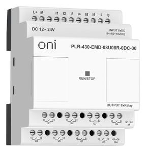 Модуль расширения входов выходов ПЛК 430 4 DI 4 UI (0-10В/DI) 8 RO 24В DC ONI PLR-430-EMD-08U08R-0DC-00