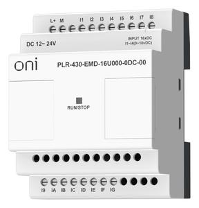 Модуль расширения входов выходов ПЛК 430 12 DI 4 UI (0-10В/DI) 24В DC ONI PLR-430-EMD-16U000-0DC-00