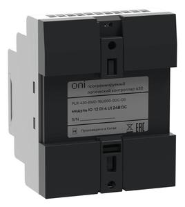 Модуль расширения входов выходов ПЛК 430 12 DI 4 UI (0-10В/DI) 24В DC ONI PLR-430-EMD-16U000-0DC-00