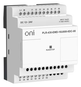 Модуль расширения входов выходов ПЛК 430 12 DI 4 UI (0-10В/DI) 24В DC ONI PLR-430-EMD-16U000-0DC-00