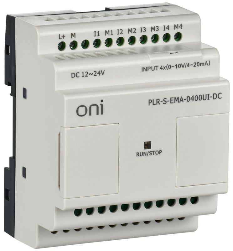 Реле логическое PLR-S. 4AI U/I ONI PLR-S-EMA-0400UI-DC