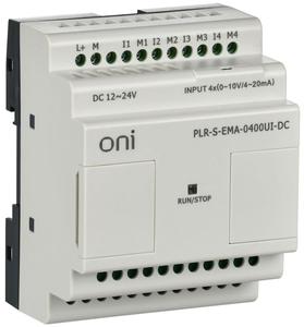 Реле логическое PLR-S. 4AI U/I ONI PLR-S-EMA-0400UI-DC