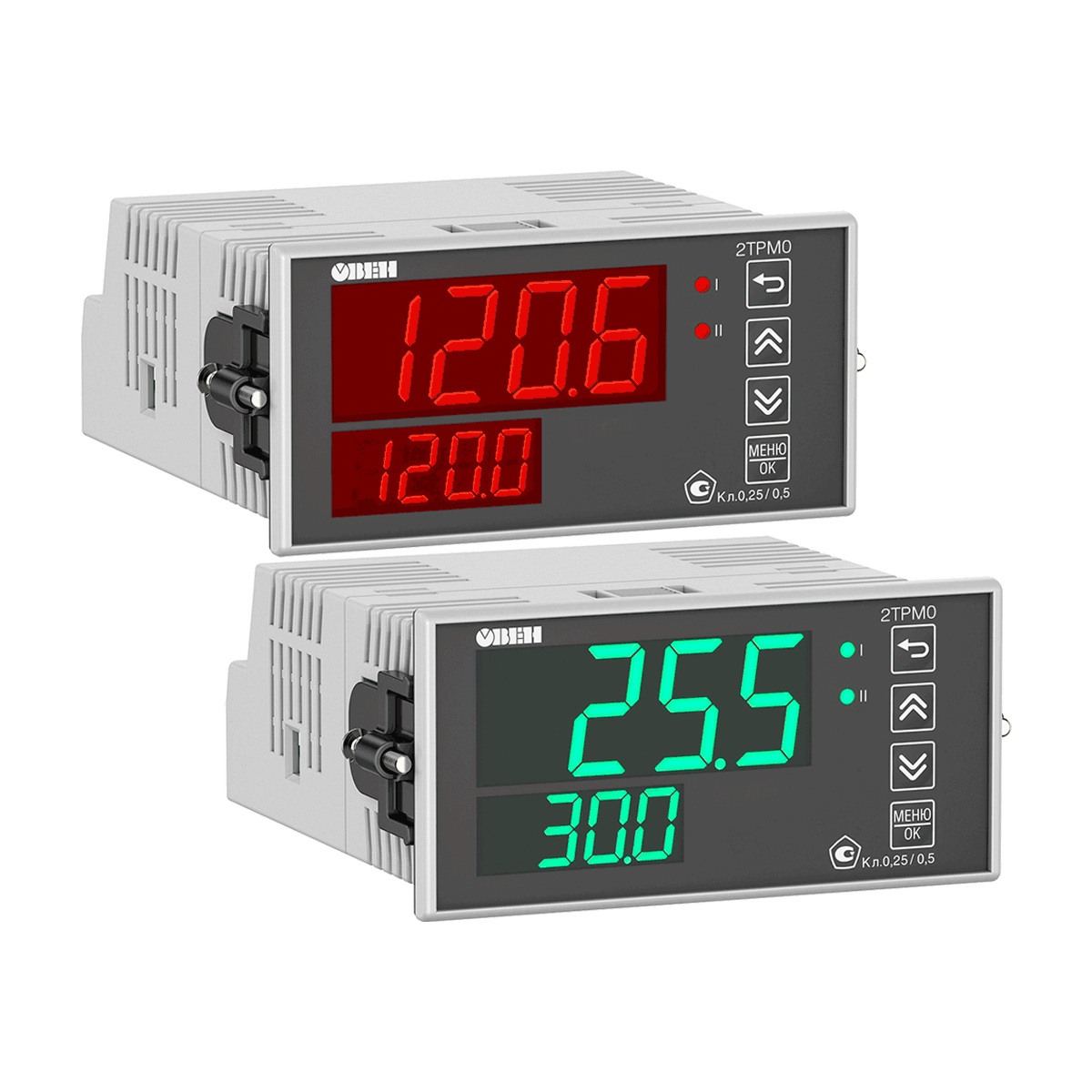 2ТРМ0 двухканальный измеритель с интерфейсом RS-485