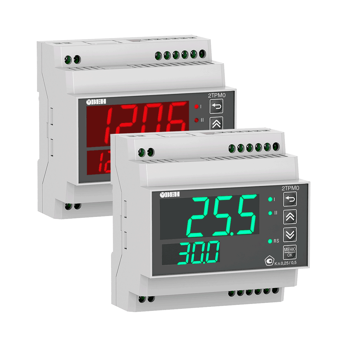 2ТРМ0 двухканальный измеритель с интерфейсом RS-485
