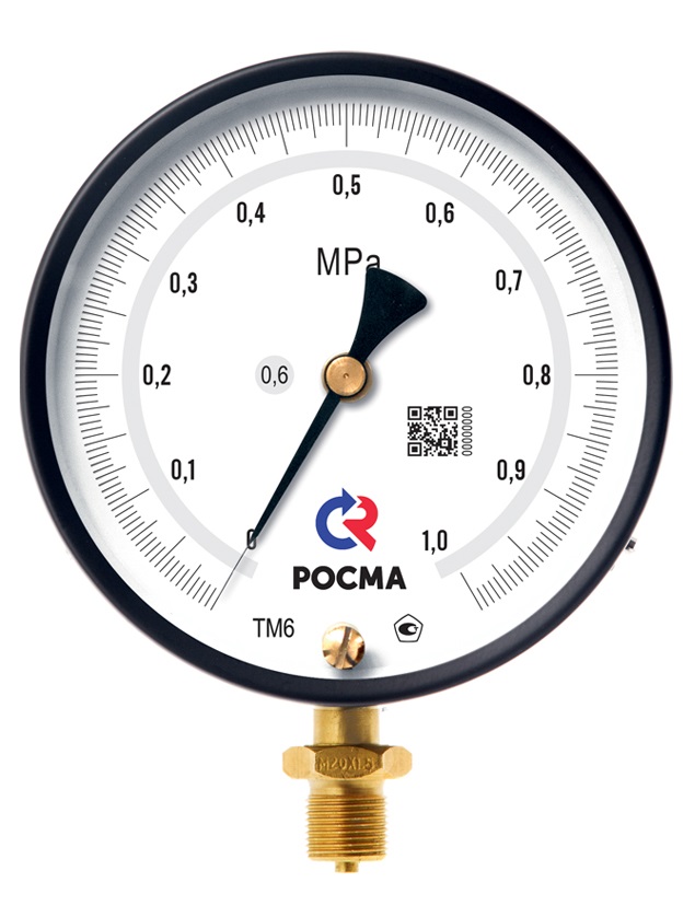 ТМ-610Р.МТИ.00(0-1кгс/см²)M20x1,5.0,6.(Корпус 160мм)